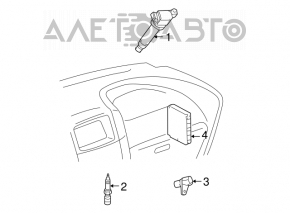 Bobina de aprindere Toyota Highlander 08-10 hibrid