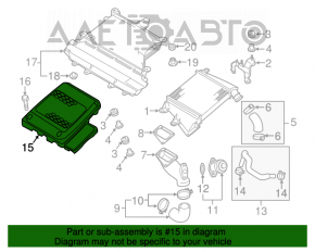 Intercooler-ul pentru Mazda 3 MPS 09-13