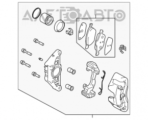 Суппорт передний левый Mazda 3 MPS '09- 13