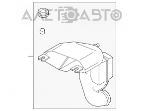 Воздухоприемник Mazda CX-7 06-09