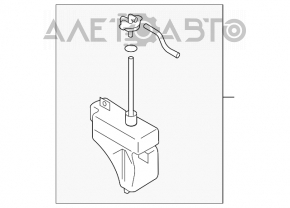 Vas de expansiune racire Mazda CX-7 06-09 nou original OEM