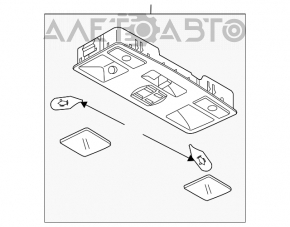 Plafonul de iluminare frontal pentru Mazda CX-7 06-09