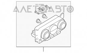 Controlul climatizării auto pentru Mazda CX-7 06-09 este șters.