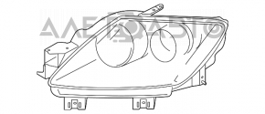 Фара передняя левая Mazda CX-7 06-09 в сборе Ксенон