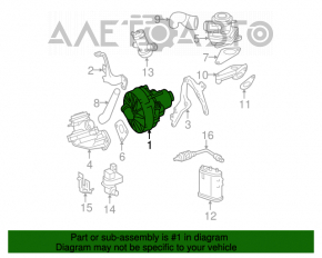 Pompa de aer Mercedes W164 ML M272 M273