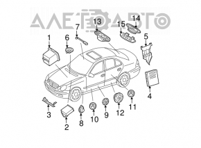 Динамик торпедный Mercedes W164 ML X164 GL W251 R