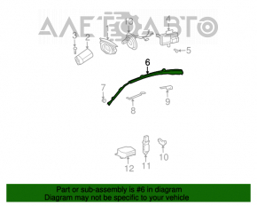 Perna de siguranță airbag laterală dreapta pentru Mercedes W211