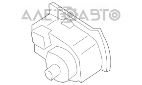 Controlul farurilor Mercedes W211 negru