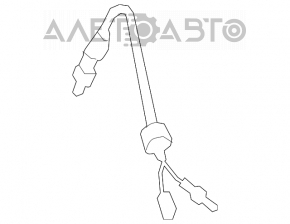 Sonda lambda stânga a doua pentru Mercedes W164 ML X164 GL W251 R