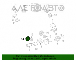 Difuzor ușă față stânga sus Mercedes W164 ML X164 GL W251 R