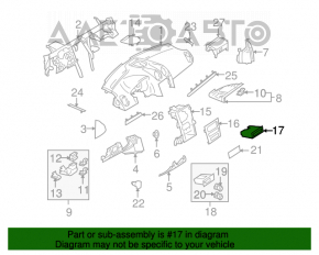 Пепельница Mercedes W164 ML X164 GL