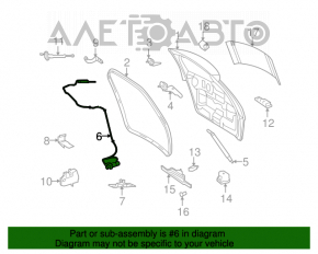 Acționare portbagaj Mercedes W164 ML