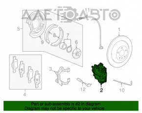 Suport spate stânga Mercedes W164 ML W251 R