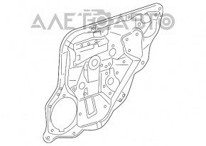 Capacul ușii din metal spate stânga internă Mercedes W221