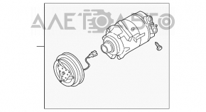 Компрессор кондиционера Infiniti FX35 03-08