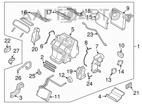 Arzător complet pentru Infiniti FX35 FX45 03-08