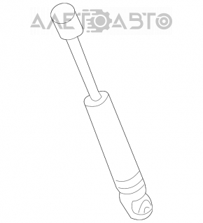 Amortizor capota dreapta Infiniti FX35 FX45 03-08 nou original OEM