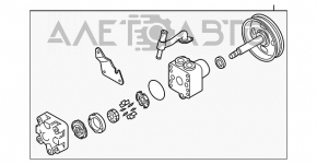 Pompa servodirectie Infiniti FX35 03-08 noua originala OEM