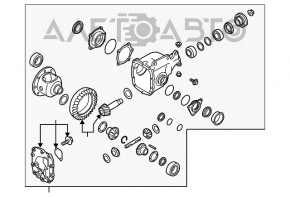 Передний редуктор Infiniti FX35 03-08