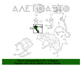 Pompă de combustibil pentru Infiniti G25 G37 4d 09-14