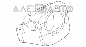 Обрамление рулевой колонки Infiniti G25 G35 G37 4d 06-14