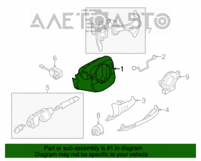 Обрамление рулевой колонки Infiniti G25 G35 G37 4d 06-14