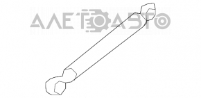 Amortizorul capotei dreapta pentru Infiniti G25 G35 G37 4d 06-14.