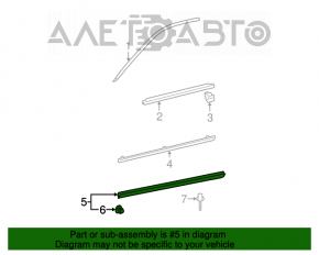 Capac usa inferioara fata dreapta pentru Lexus ES300 ES330.