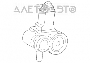 Geam electric cu motor, dreapta față, Lexus ES300 ES330.