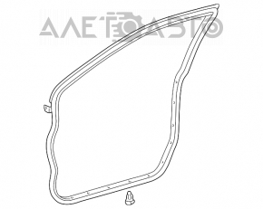 Garnitură de etanșare a ușii din față dreapta pentru Lexus ES300 ES330