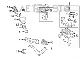 Corpul filtrului de aer Lexus ES330