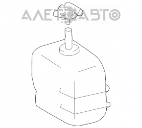Расширительный бачок охлаждения Lexus ES300 ES330 новый OEM оригинал
