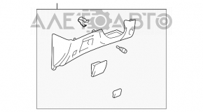 Capacul de bord inferior pentru genunchiul șoferului de culoare bej pentru Lexus ES300 ES330