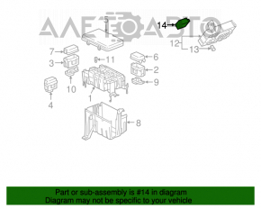 Реле указателя поворотов Lexus GX470 03-09