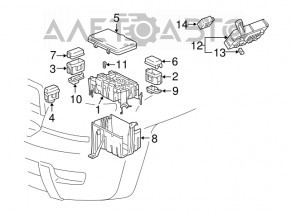 Реле указателя поворотов Lexus GX470 03-09