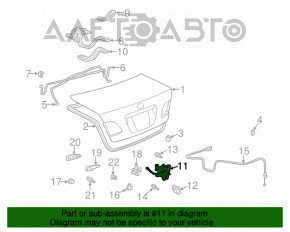 Blocare capac portbagaj Lexus ES300 ES330