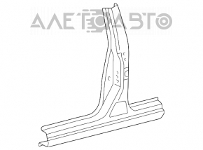 Стойка кузова центральная правая Lexus ES300 ES330 отпилена