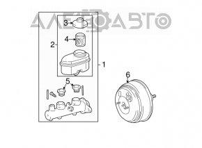 Amplificator de vidare pentru vacuum Lexus ES300 ES330