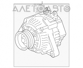 Generatorul Toyota Highlander 08-13 3.5