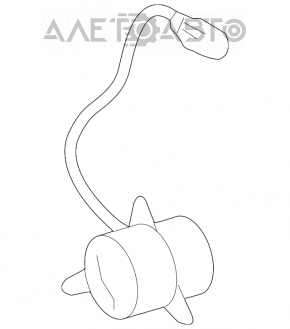 Мотор вентилятора охлаждения левый Toyota Camry v40 hybrid