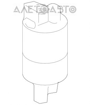 Pompă de combustibil, pompă de benzină Lexus ES350 07-12, conector rupt și fixare a alimentării cu combustibil.