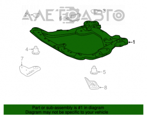 Подрамник передний Toyota Avalon 05-12