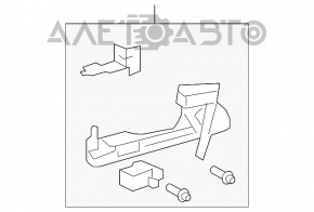 Mecanismul manetei ușii din spate stânga pentru Lexus GS300 GS350 GS430 GS450h 06-11