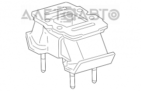 Подушка кпп Lexus IS250 IS300 IS350 06-13 RWD новый неоригинал TENACITY