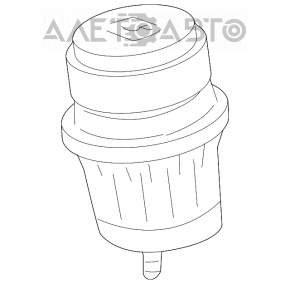 Pernele motorului dreapta Lexus GS450h 06-11