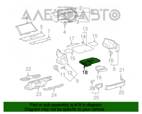 Palet pentru instrumente Lexus GS300 GS350 GS430 GS450h 06-07