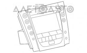 Монитор, дисплей, навигация Lexus GS350 GS430 06-11 черн