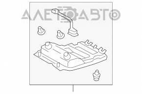 Plafonul de iluminare din față pentru Lexus GS300 GS430 06 gri, fără Lexus link sub trapă.