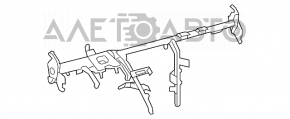 Tubul de subtorpilor pentru întărirea Lexus GS300 GS350 GS430 GS450h 06-11 rwd