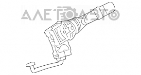 Comutatorul de sub volan din dreapta pentru Lexus GS300 GS350 GS430 GS450h 06-11 fără senzor de ploaie